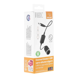TNB USB vers allume-cigare Convertisseur Manuel utilisateur | Fixfr