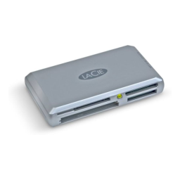 LaCie IMATUMI MEDIA READER Manuel utilisateur | Fixfr