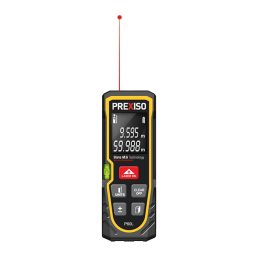 Prexiso P60L 60M 200FT LASER DISTANCE MEASURE Manuel utilisateur | Fixfr