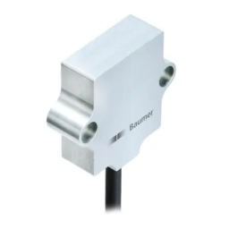 Baumer GIM140R - 1-dimensional, CANopen® Inclination sensor Fiche technique | Fixfr