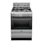 HOTPOINT/ARISTON H6M6C2AG (X) /FR Cooker Manuel utilisateur