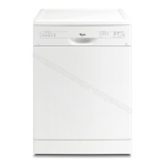 Whirlpool ADP 4820 SL Dishwasher Manuel utilisateur