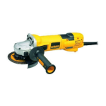 DeWalt D28136 Small angle grinder Manuel utilisateur