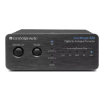 Cambridge Audio DacMagic 100 Black DAC audio Owner's Manual