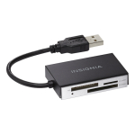 Insignia NS-CR2031 USB 2.0 SD/MMC/MS Memory Card Reader Manuel utilisateur
