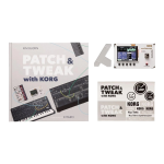 Korg NTS-2 oscilloscope kit + PATCH &amp; TWEAK with KORG Manuel du propri&eacute;taire