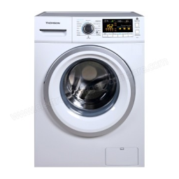 Thomson TW 814 EU Lave-linge Manuel utilisateur | Fixfr