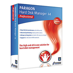 Paragon Software Hard Disk Manager 14 professional Manuel utilisateur | Fixfr