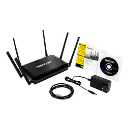 Trendnet TEW-828DRU AC3200 Tri Band Wireless Router Manuel utilisateur | Fixfr