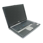 Dell Latitude D631 laptop Manuel utilisateur