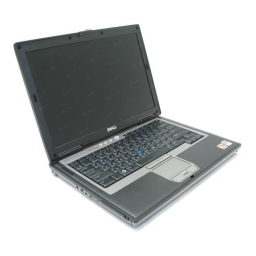 Dell Latitude D631 laptop Manuel utilisateur | Fixfr