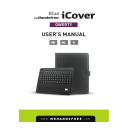 Mr Handsfree Blue iCover Mini 1-2-3 Smartphone/Tablet accessory Manuel du propriétaire | Fixfr