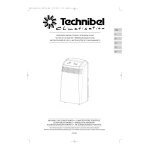 TECHNIBEL MTF78C5TAA Climatiseurs portables monobloc Mode d'emploi