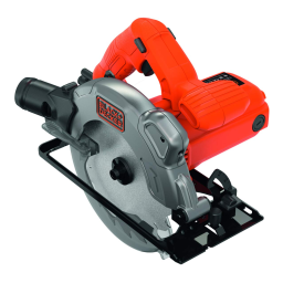 BLACK+DECKER CS1250/CS1250L : Manuel d'utilisation + IA | Fixfr