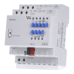 Theben DM 2 T KNX : Fiche technique | AI Chat & PDF | Fixfr