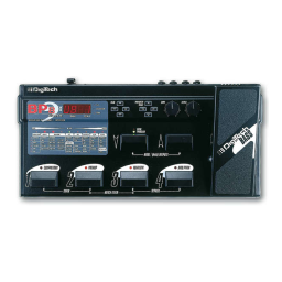 DigiTech BP8 Manuel utilisateur | Fixfr