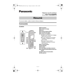 Panasonic KXTCD300 Operating instrustions | Fixfr