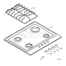 Electrolux EHG6415X Manuel utilisateur | Fixfr