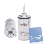 Burkert 2053 Pneumatic rotary actuator Manuel utilisateur