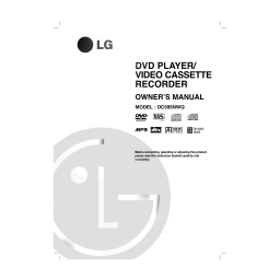 LG DC593VQ Manuel du propriétaire | Fixfr