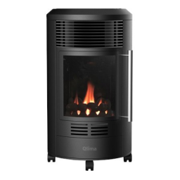 QLIMA GH8034 Ga heater Manuel utilisateur | Fixfr