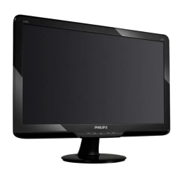 Philips 234EL2SB/00 Moniteur LED avec HDMI, audio, SmartTouch Manuel utilisateur | Fixfr