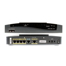 Cisco 831 Manuel utilisateur | Fixfr