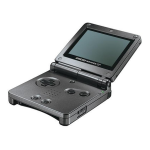 Nintendo Game Boy Advance SP Manuel utilisateur