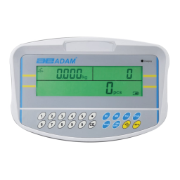 Adam Equipment GC GC Counting Indicator Manuel utilisateur | Fixfr