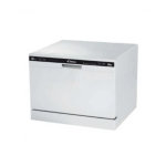 Candy CDCP 6 Dishwasher Manuel utilisateur