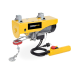 Powerplus POWX901 HOIST 1000W 200/400KG Manuel du propri&eacute;taire