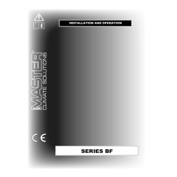 Master BF35-BF78-BF105 Manuel utilisateur | Fixfr