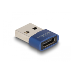 DeLOCK 60001 USB 3.2 Gen 2 Adapter USB Type-A male to USB Type-C&trade; female black Fiche technique