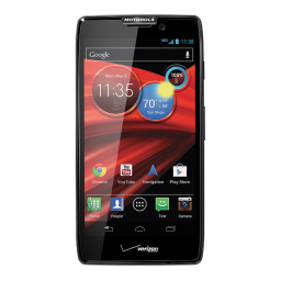 Motorola RAZR HD Manuel utilisateur | Fixfr