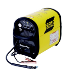 ESAB Powercut 650 Manuel utilisateur