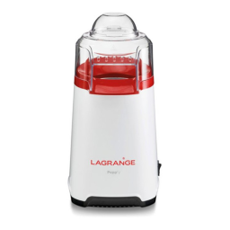 Lagrange Popp'y rouge 259003 Machine pop corn Product fiche | Fixfr