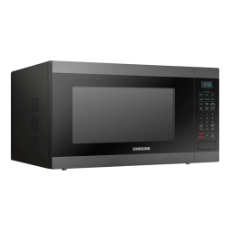 Samsung MS19M8020TG/AC MS19M8020TG – Micro-ondes de comptoir à cuisson avec capteur et trousse de garnitures en option, 1,9 pi³ Manuel utilisateur | Fixfr