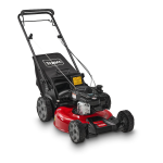 Toro 21in Recycler Lawn Mower Walk Behind Mower Manuel utilisateur