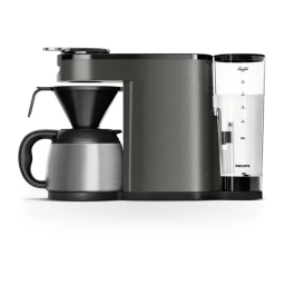SENSEO® HD6597/50 SENSEO® Switch 3in1 Machine à café à dosettes et filtre Manuel utilisateur | Fixfr