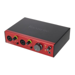 Focusrite Clarett 2Pre USB Mode d'emploi