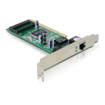 DeLOCK 89084 PCI Card &gt; 1 x Gigabit LAN Fiche technique