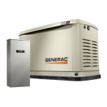 Generac 20 kW 007039R0 Standby Generator Manuel utilisateur