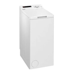 Gorenje WT62093 Washing machine Manuel utilisateur | Fixfr