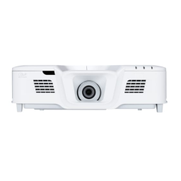 ViewSonic PG800HD-S PROJECTOR Mode d'emploi | Fixfr