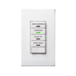 Leviton VRCS4-M0Z Wall Controller Manuel utilisateur