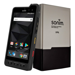 Sonim XP8 telus Manuel utilisateur | Fixfr