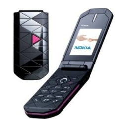 Nokia 7070 prism Manuel du propriétaire | Fixfr