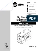 Miller BIG BLUE 500 X (PERKINS) Manuel utilisateur | Fixfr