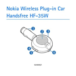 WIRELESS PLUG-IN CAR HANDSFREE HF-35W