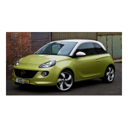 Opel Adam 2013 Manuel du propriétaire | Fixfr